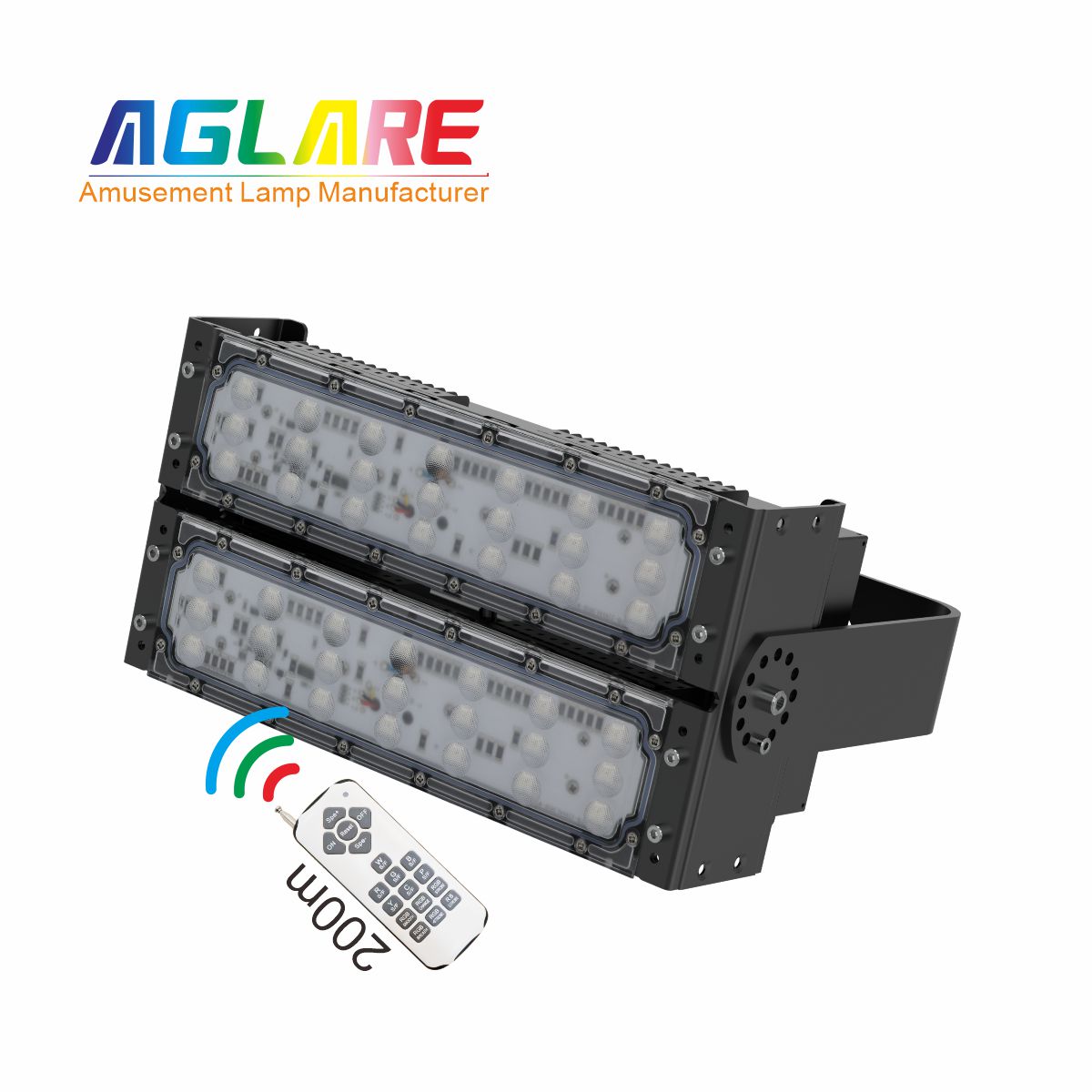 100W LED��ɫ����� RGBͶ��ƴ�������